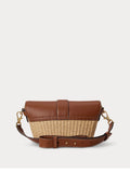 Ralph Lauren Borsa a Tracolla Lynden Marrone Donna 431P10158 Natural - Beige