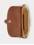 Ralph Lauren Borsa a Tracolla Lynden Marrone Donna 431P10158 Natural - Beige