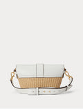 Ralph Lauren Borsa a Tracolla Lynden Bianco Donna 431P10158 Natural - Beige
