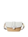 Ralph Lauren Borsa a Tracolla Lynden Bianco Donna 431P10158 Natural - Beige