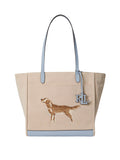 Ralph Lauren Borsa Shopper Cameryn Celeste Donna 431P13256 - Beige