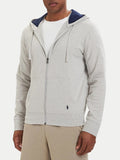 Ralph Lauren Felpa Zip Uomo 714962527 Grey - Grigio