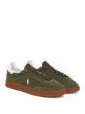 Ralph Lauren Sneakers Bedford Uomo 809967889 Dark Green - Verde