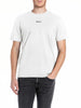 replay t shirt uomo m3098 000 2660 natural white bianco 160748240