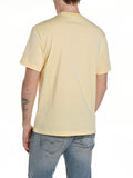 Replay T-shirt Uomo M3338 .000.2660 Pale Yellow. - Giallo