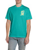 replay t shirt uomo m3338 000 2660 emerald turchese 165045592