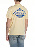 Replay T-shirt Uomo M3344 .000.2660 Pale Yellow. - Giallo