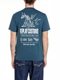 Replay T-shirt Uomo M3345 .000.2660 - Blu