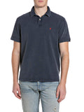 Replay Polo Uomo M3431A.000.22696M Dark Navy - Blu