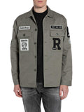 Replay Giubbino Uomo M8445C.000.85022N Light Military - Verde