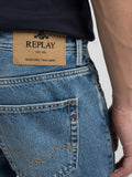 Replay Jeans Straight Grover Uomo MA972 .000.886 0C2 Medium Blue - Denim