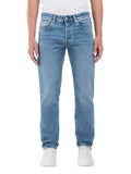 Replay Jeans Straight Grover Uomo MA972 .000.886 0C2 Medium Blue - Denim