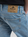 Replay Jeans Straight Grover Uomo MA972 .000.886 0C3 - Denim