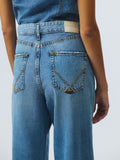Roy Rogers Jeans Wide Donna RND354CR531987 - Denim