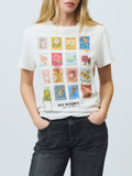 Roy Rogers T-shirt Donna ROG0053CQ540111 Off White - Bianco