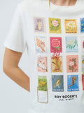Roy Rogers T-shirt Donna ROG0053CQ540111 Off White - Bianco