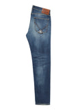 Roy Rogers Jeans Slim Uomo RRU075D4643122 - Denim