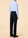 Rrd Camicia Classica Camicia Oxford Jacquard Uomo 26253 - Celeste