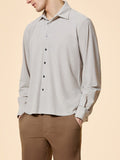 Rrd Camicia Casual Techno Wash Piquè Uomo 26256 - Avorio