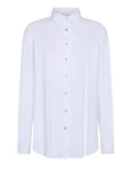 Rrd Camicia Casual Oxford Boyfriend Donna 26754 White - Bianco