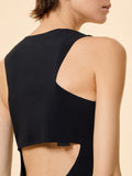 Rrd Vestito Longuette Donna 26802 Black - Nero