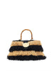 rue madam borsa a mano beige donna 1555 nero 166211627