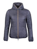 save the duck piumino alexa donna d33620w iris22 blu 164850170