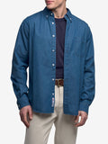 Sebago Camicia Jeans Benjamin Unisex 72127WW - Denim