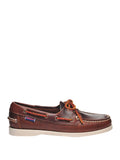 Sebago Mocassini Docksides Portland Waxed Donna 731114W Brown - Marrone