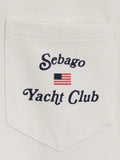 Sebago T-shirt Uomo 731387W White Natural - Bianco