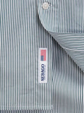 Sebago Camicia Casual Donna 751272W GreeN-White - Verde