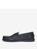 Sebago Mocassini Dolphin Waxed Uomo 76114QW Total Black - Nero