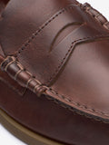 Sebago Mocassini Dolphin Waxed Uomo 76114QW BrowN-Gum - Marrone