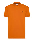 Sun68 Polo Uomo A36109 Rust Orange - Arancione