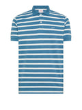 Sun68 Polo Stripes Uomo A36128 - Blu