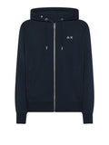 Sun68 Felpa Zip Uomo F36101 - Blu