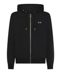 Sun68 Felpa Zip Uomo F36101 - Nero