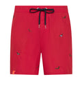 Sun68 Shorts Mare Uomo H35112 - Rosso