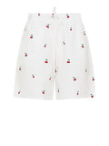 Sun68 Shorts Sportivi Shorts Donna S36252 - Bianco