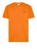 Sun68 T-shirt Big Logo Uomo T36104 Rust Orange - Arancione