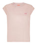 sun68 t shirt bianco donna t36247 porcelain rose rosa 166513182