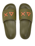 Sun68 Ciabatte Uomo X36110 Militare - Verde