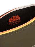 Sundek Borsa Pochette Donna AM235ABPY600 Dark Ar. Green 02 - Verde