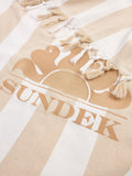 Sundek Telo Mare Bianco Unisex AM321ATC1000 Durian 01 - Beige