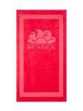 Sundek Telo Mare Wili Jacquard Unisex AM372ATC1000 Pitaya - Fuxia