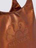 Sundek Borsa Mare Laminated Chel Donna AW417ABPU7LA Coffee - Marrone