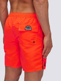 Sundek Shorts Mare Pervis Uomo M420BDTA100 Fluo Orange 02 - Arancione