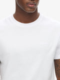 Superdry T-shirt Essential Logo Uomo M1011245 Optic - Bianco