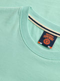 Superdry T-shirt Essential Logo Uomo M1011245 Spearmint Light Green - Verde