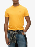 Superdry T-shirt Essential Logo Uomo M1011245 Turmeric Marl - Giallo